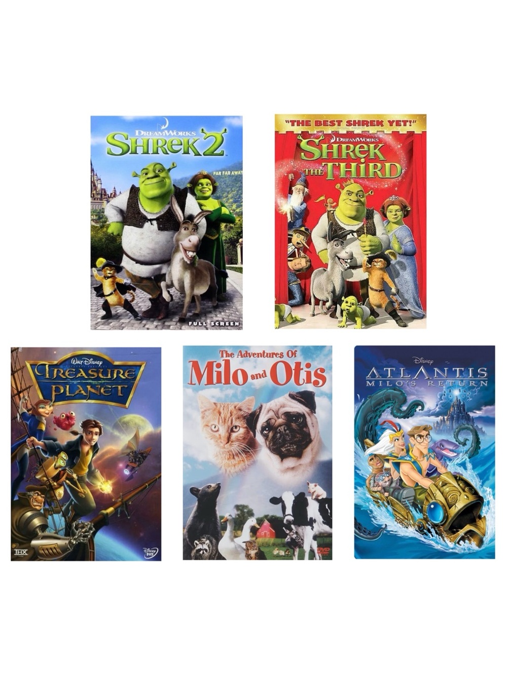 5 DVD’s